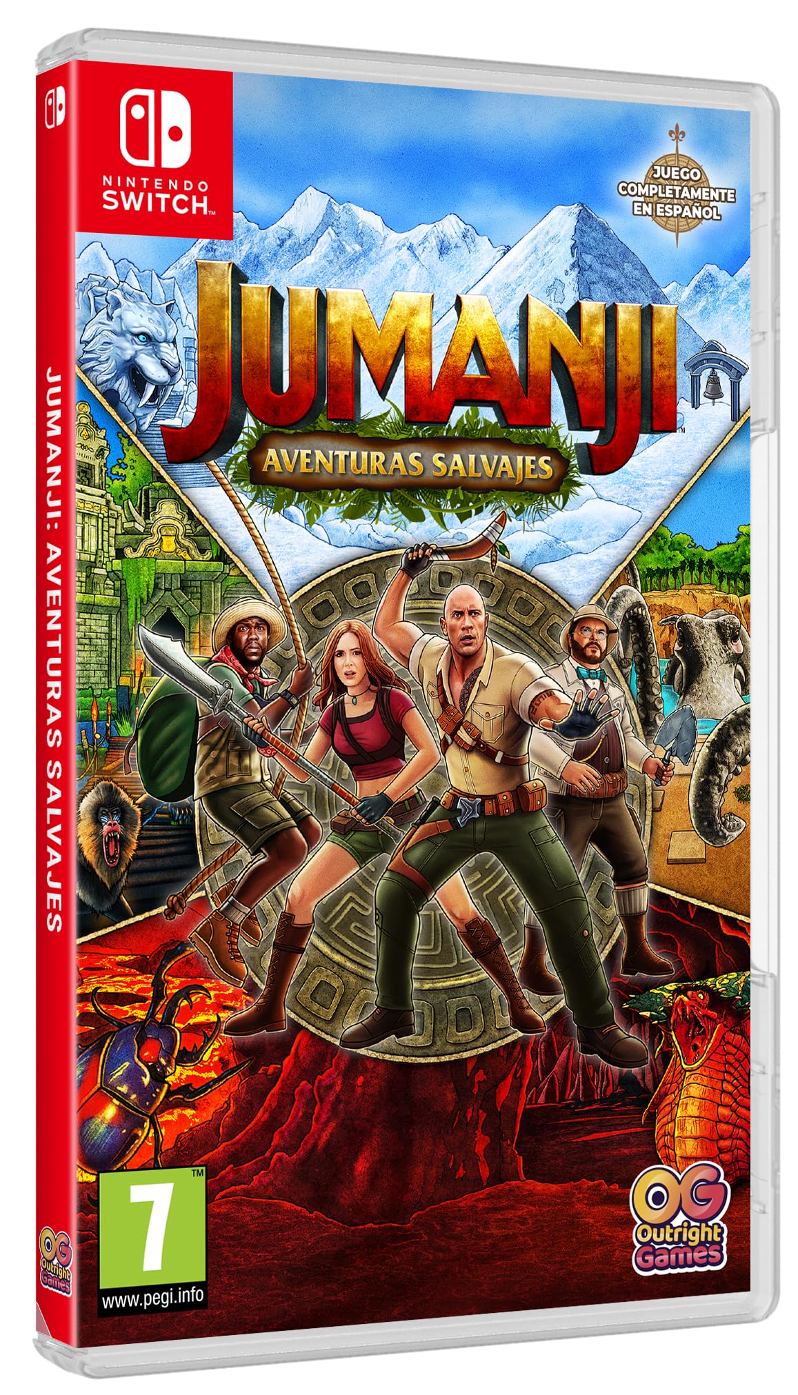 Jumanji Wild Adventures, COMMUTATEUR Jumanji Wild Adventures, COMMUTATEUR